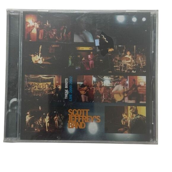 The Scott Jeffrey’s Band, These boots Live 2000-2002 ( CD, 2002) New / Sealed - Picture 1 of 2